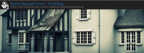 Simply Maya - Spach-Alspaugh House - Modeling