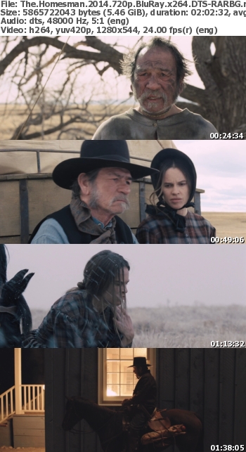 The Homesman (2014) 720p BluRay x264 DTS-RARBG The Homesman (2014) 720p BluRay x264 DTS-RARBG