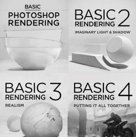 Ctrl+Paint - Basic Photoshop Rendering Vol. 1-4 2014