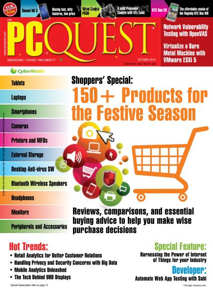 PCQuest Magazine - October 2014 PCQuest Magazine - October 2014