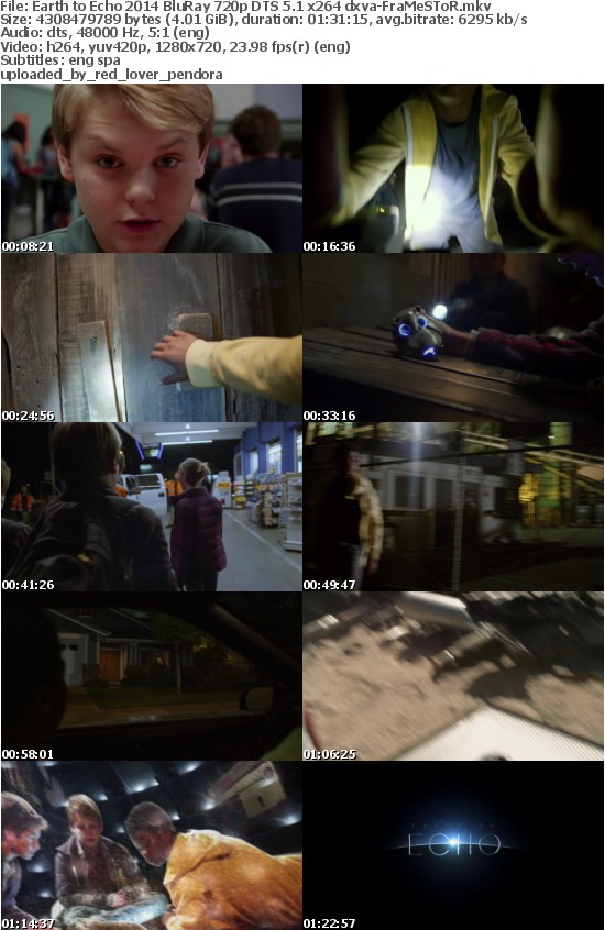 Earth to Echo 2014 BluRay 720p DTS 5.1 x264 dxva-FraMeSToR