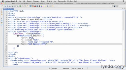 Lynda - HTML5 Projects: Personalized Ads Lynda - HTML5 Projects: Personalized Ads