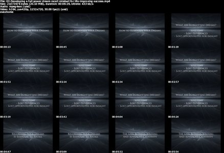 Udemy - How to Remember Your Dreams by Anthony Metivier