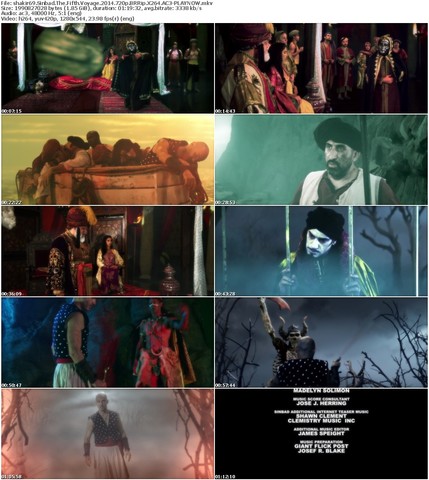 Sinbad The Fifth Voyage (2014) 720p BRRip X264 AC3-PLAYNOW