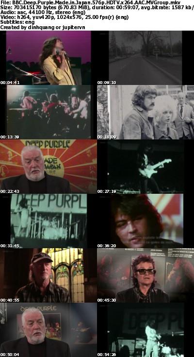BBC - Deep Purple: Made in Japan (2014) 576p HDTV AAC x264 - MVGroup