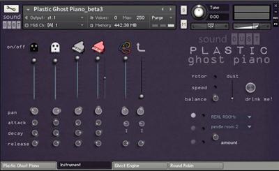 Sound Dust Plastic Ghost Piano KONTAKT