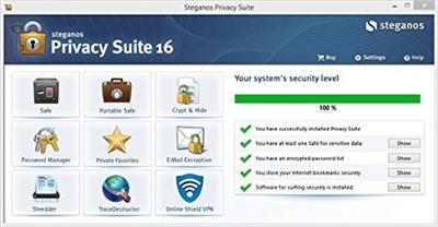 Steganos Privacy Suite 16.1.0 Revision 11148