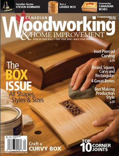 Canadian Woodworking & Home Improvement #92 (October-November 2014)