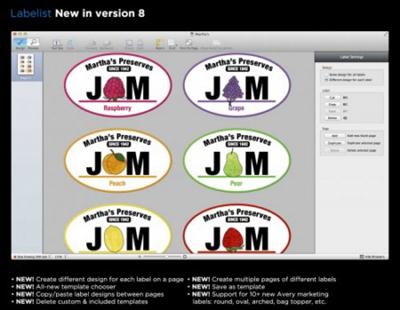 Chronos Labelist v8.0.2 MacOSX Incl Keymaker-CORE .