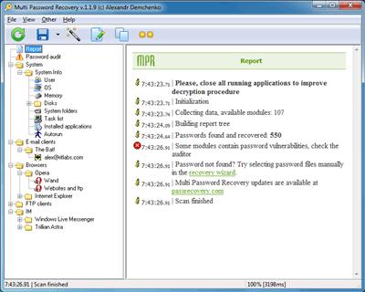 Multi Password Recovery 1.2.9 DC 19.11.2024 + Portable Multi Password Recovery 1.2.9 DC 19.11.2024 + Portable