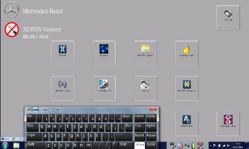 Mercedes Xentry Tab Connect (09-10-11.2014) Multilingual