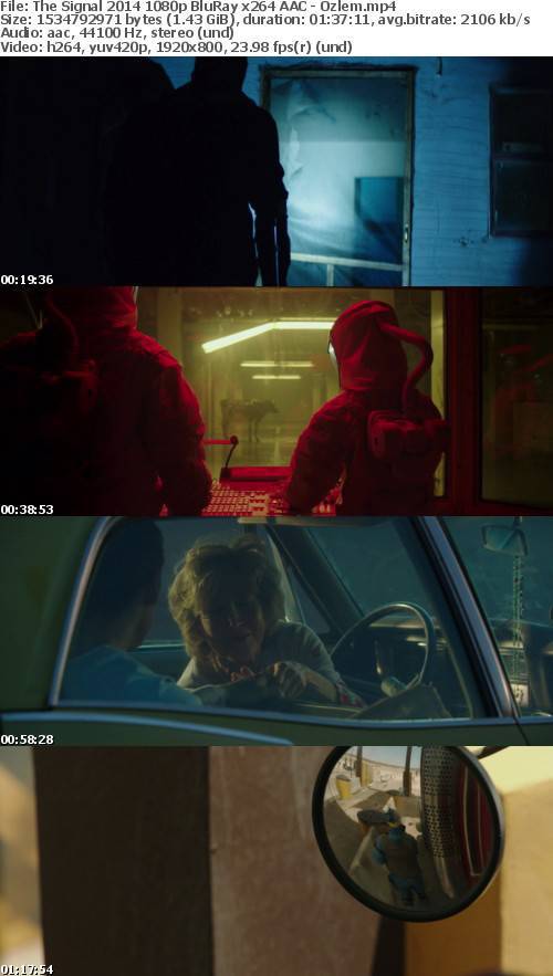 The Signal (2014) 1080p BluRay x264 AAC - Ozlem The Signal (2014) 1080p BluRay x264 AAC - Ozlem