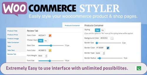 Codecanyon Woocommerce Styler
