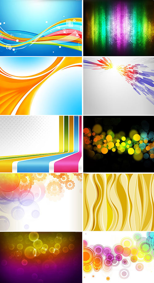 10 Colorful Backgrounds