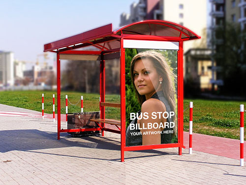Bus Stop Mockup