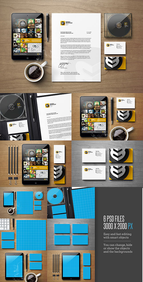 Stationery Mockups Vol.01