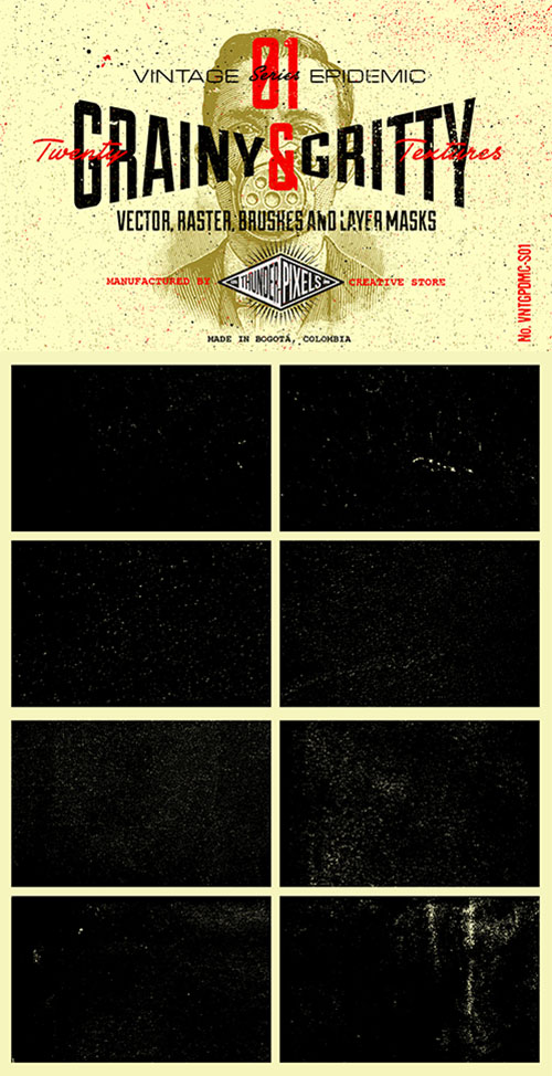 20 Grainy and Gritty Textures 20 Grainy and Gritty Textures