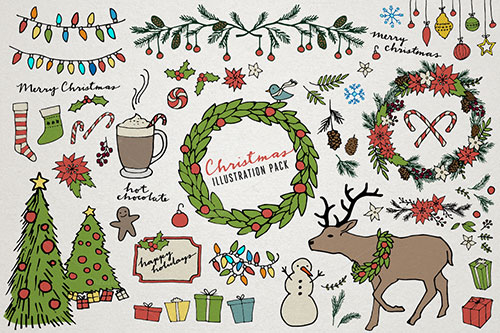 Christmas and Holiday Illustrations