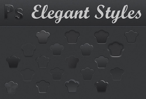 Elegant Photoshop Styles from Design TNT Elegant Photoshop Styles from Design TNT