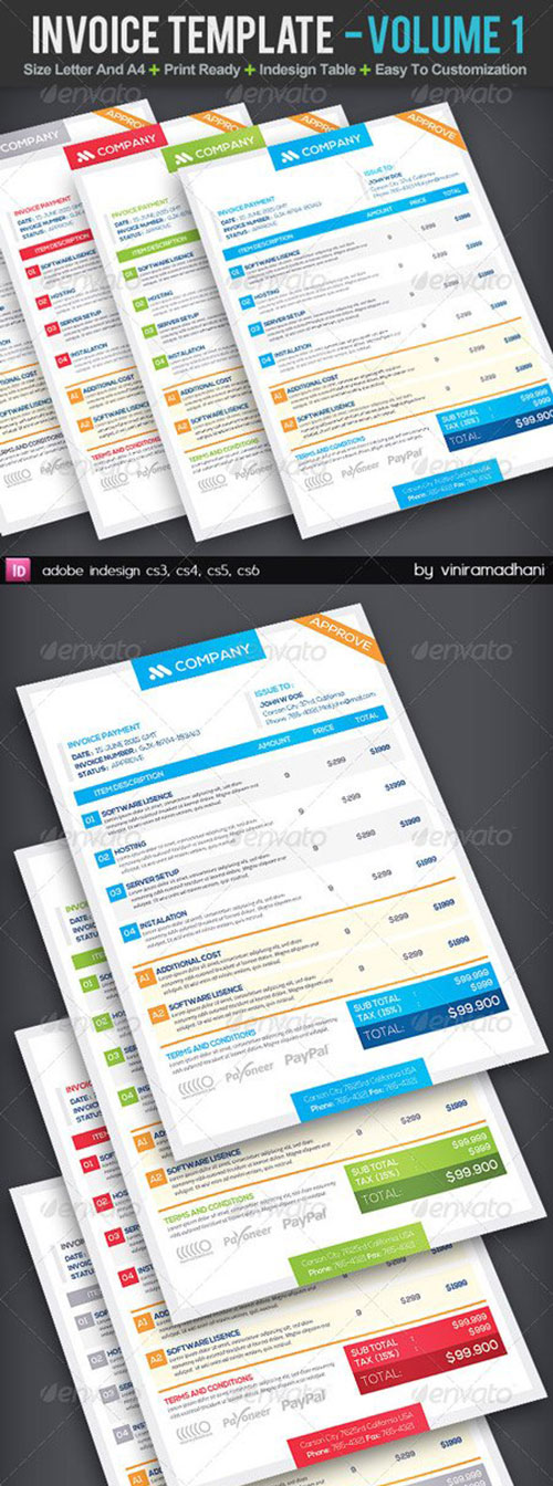 Invoice Template Volume 1