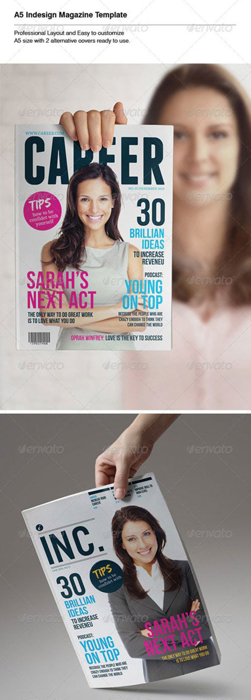 Indesign Magazine Template