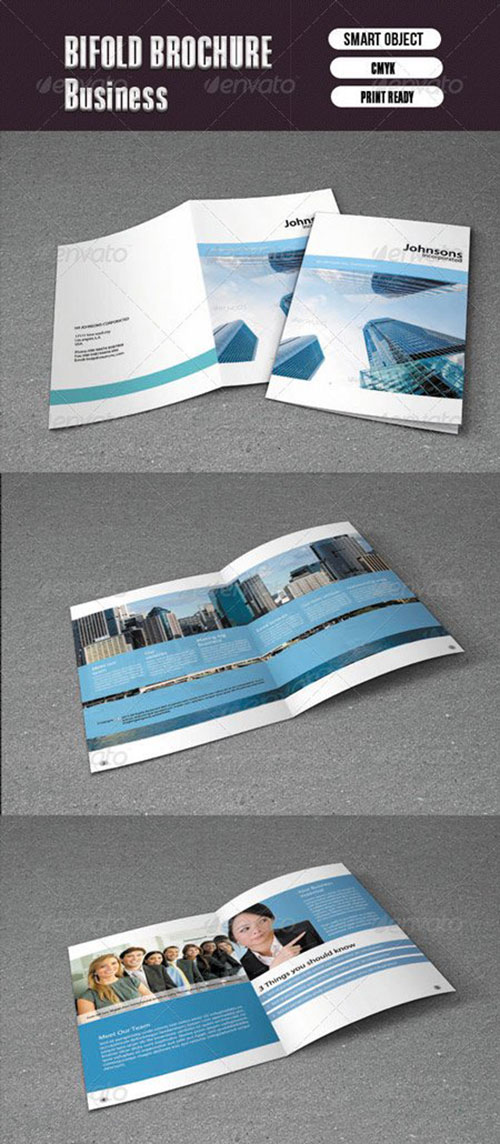 Bifold Brochure For Business-8 Pages