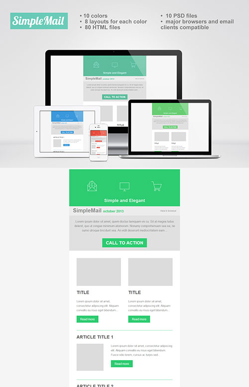 SimpleMail Email Newsletter