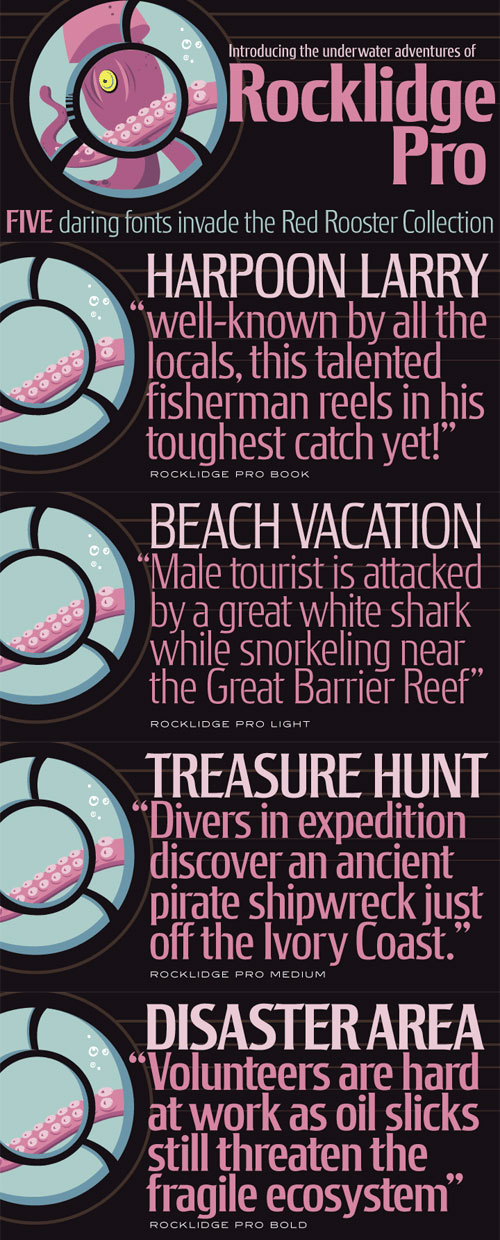 Rocklidge Pro Font Family