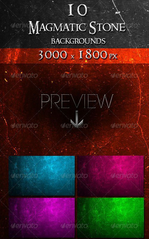 10 Magmatic Stone Backgrounds