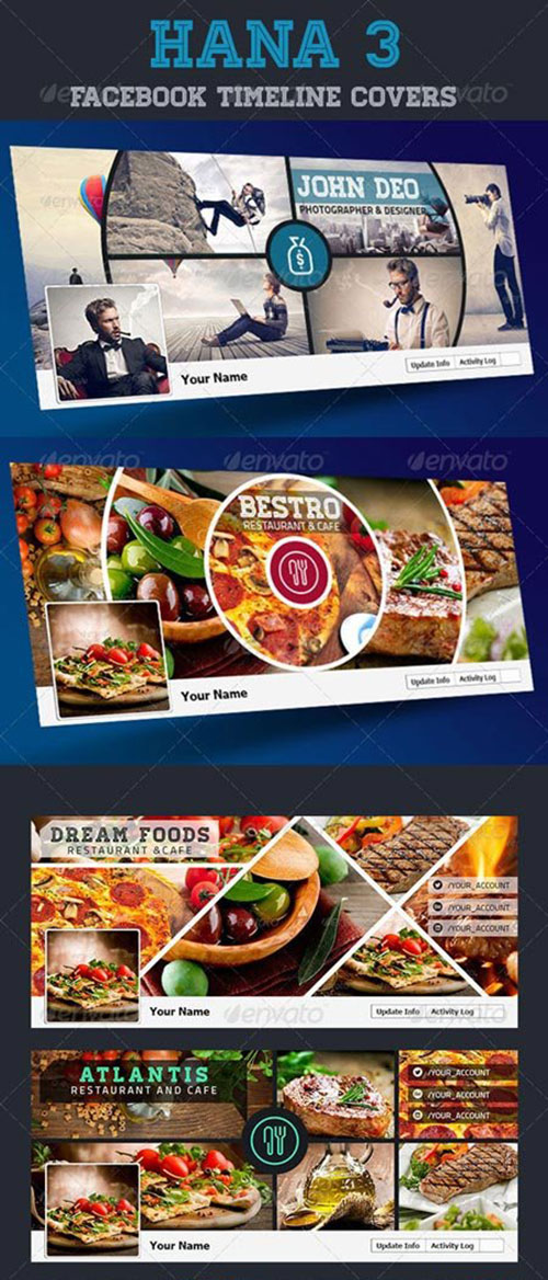 Hana III Facebook Timelines Covers