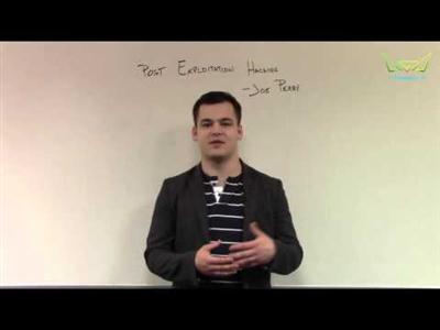 Cybrary - Post Exploitation Hacking - Persistence and Continued Access 2015