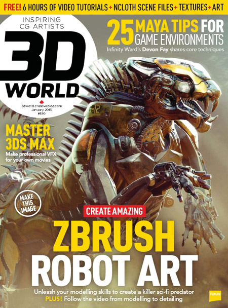 3D World UK - January 2015