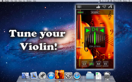 Easy Violin Tuner v1.6 Retail Mac OS X