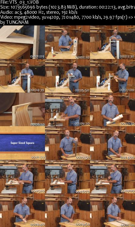 Woodworkers Guild of America - Practical Woodworking Aids & Jigs DVD Woodworkers Guild of America - Practical Woodworking Aids & Jigs DVD