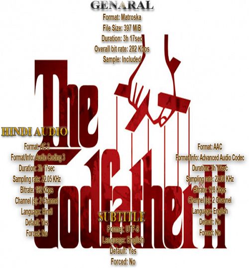 The Godfather 2 (1974) [BRRip 480p] [Hindi-Eng] [Dual Audio]