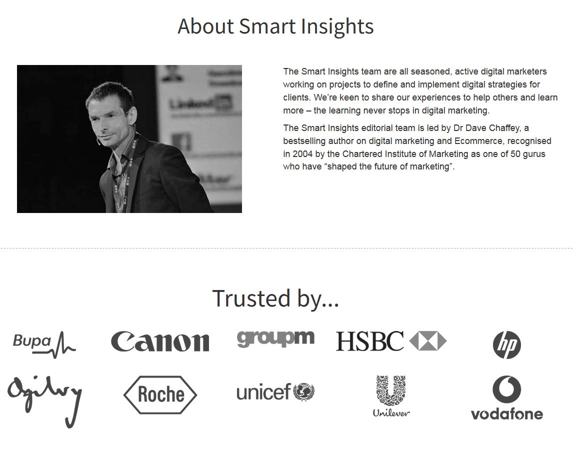 Smart Insights - Expert Membership
