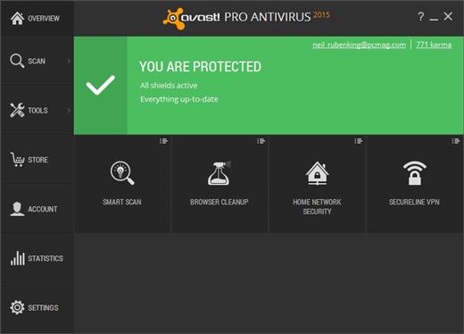 avast! Pro Antivirus Internet Security Premier 2015 v10.2.2214