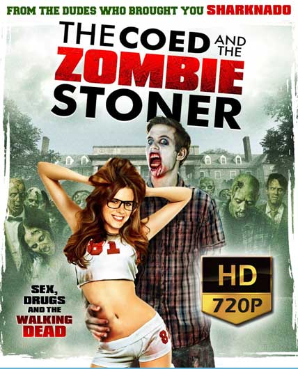 The Coed And The Zombie Stoner (2014) BRRip XviD-AQOS