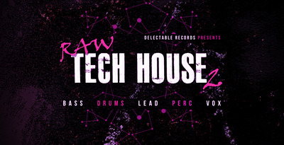 Delectable Records Raw Tech House 2 WAV MiDi-MAGNETRiXX