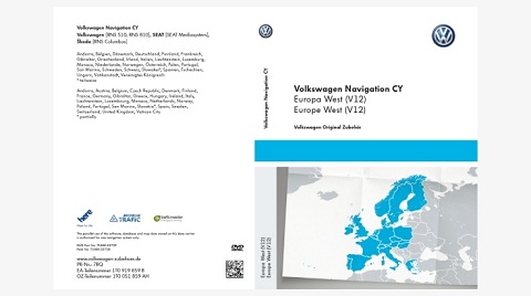 Volkswagen Navigation CY RNS510 RNS810 (V12) Western Europe (DVD9) ML-NAViGON Volkswagen Navigation CY RNS510 RNS810 (V12) Western Europe (DVD9) ML-NAViGON