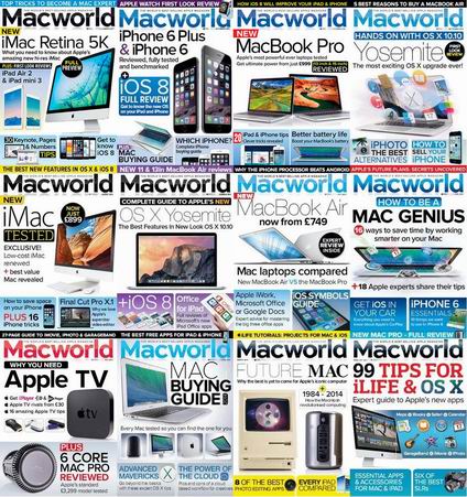 MacWorld UK Magazine 2014 Full Collection MacWorld UK Magazine 2014 Full Collection