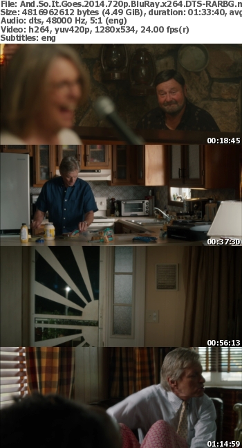 And So It Goes (2014) 720p BluRay x264 DTS-RARBG