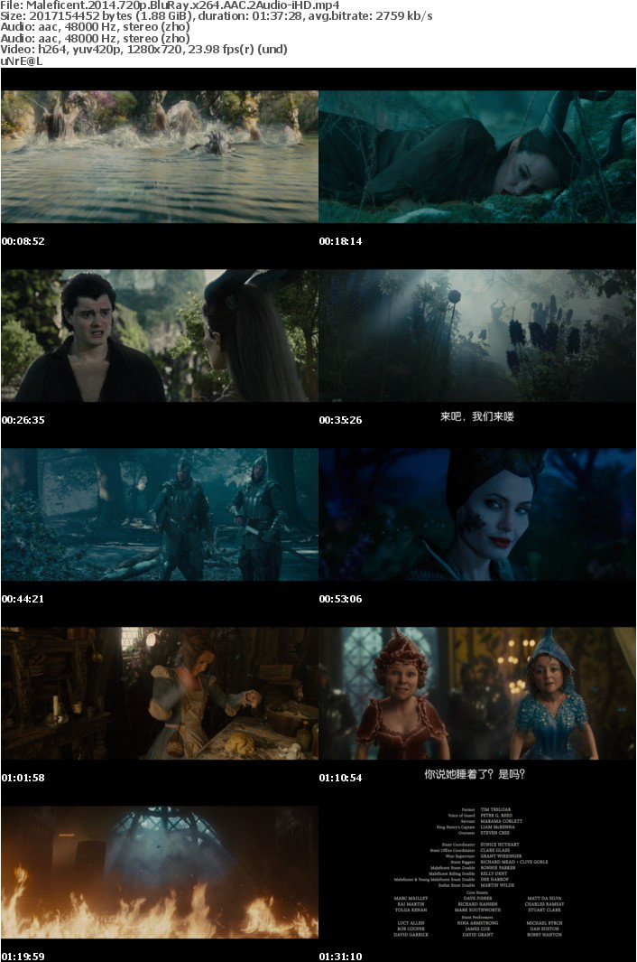 Maleficent 2014 720p BluRay x264 AAC-iHD