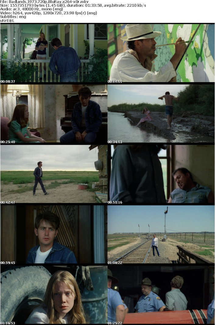 Badlands 1973 720p BluRay x264 x0r
