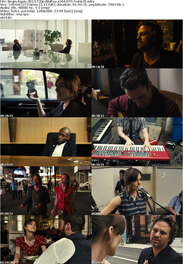 Begin Again 2013 720p BluRay x264 DTS-NoHaTE