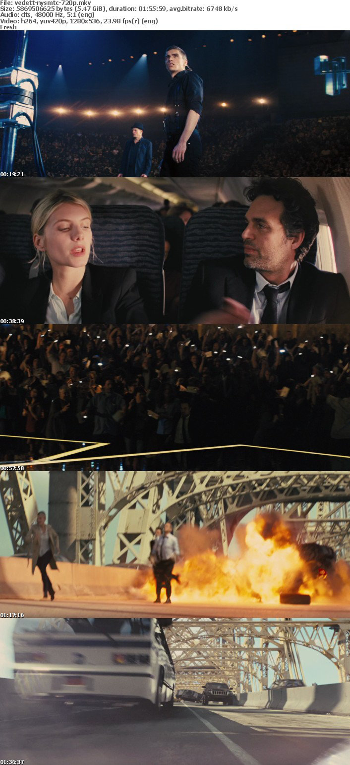 Now You See Me 2013 Theatrical Cut 720p BluRay x264-VeDeTT