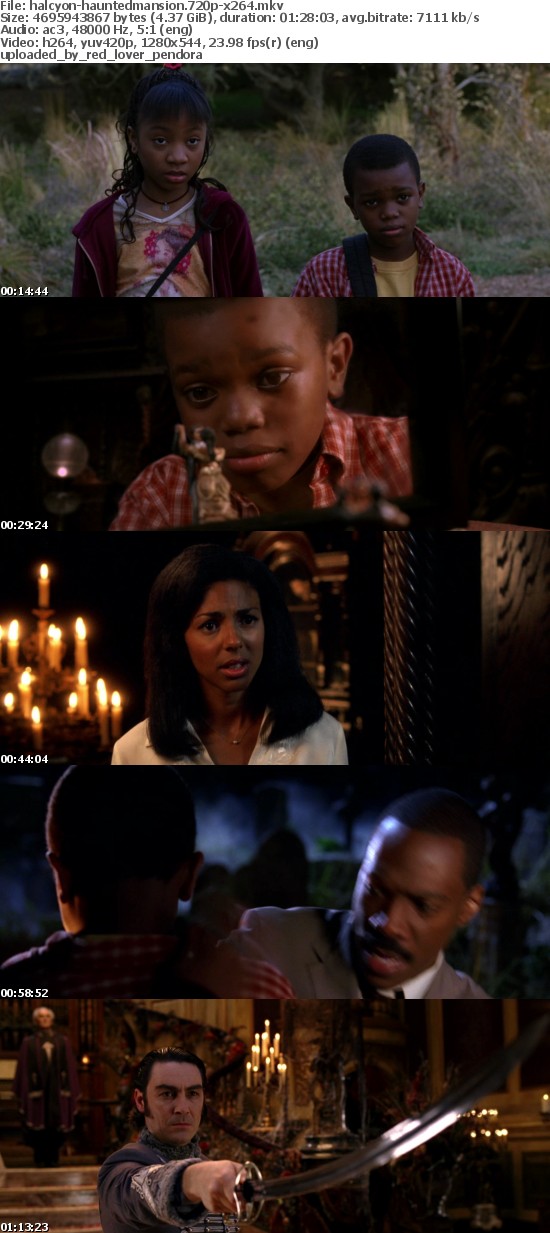 The Haunted Mansion 2003 720p BluRay x264-HALCYON