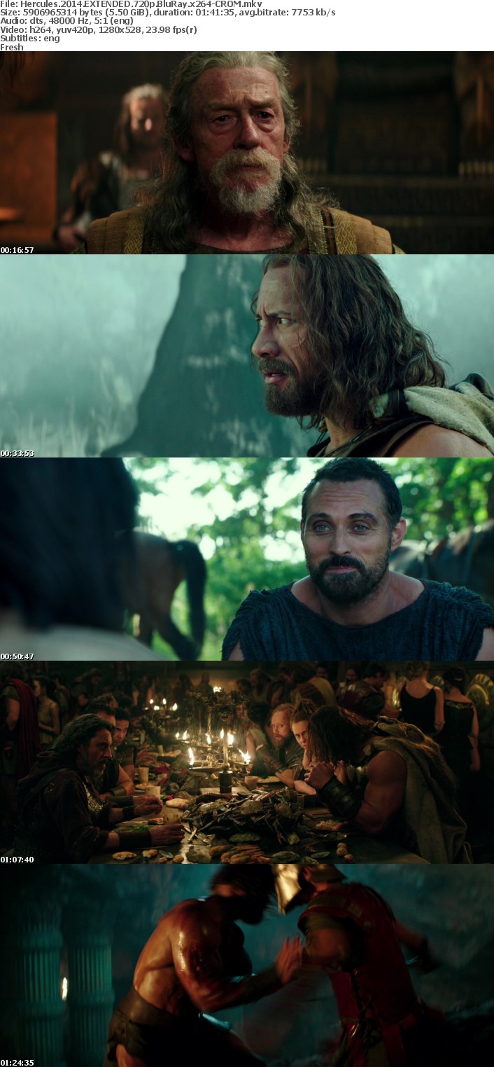 Hercules 2014 EXTENDED 720p BluRay x264-CROM