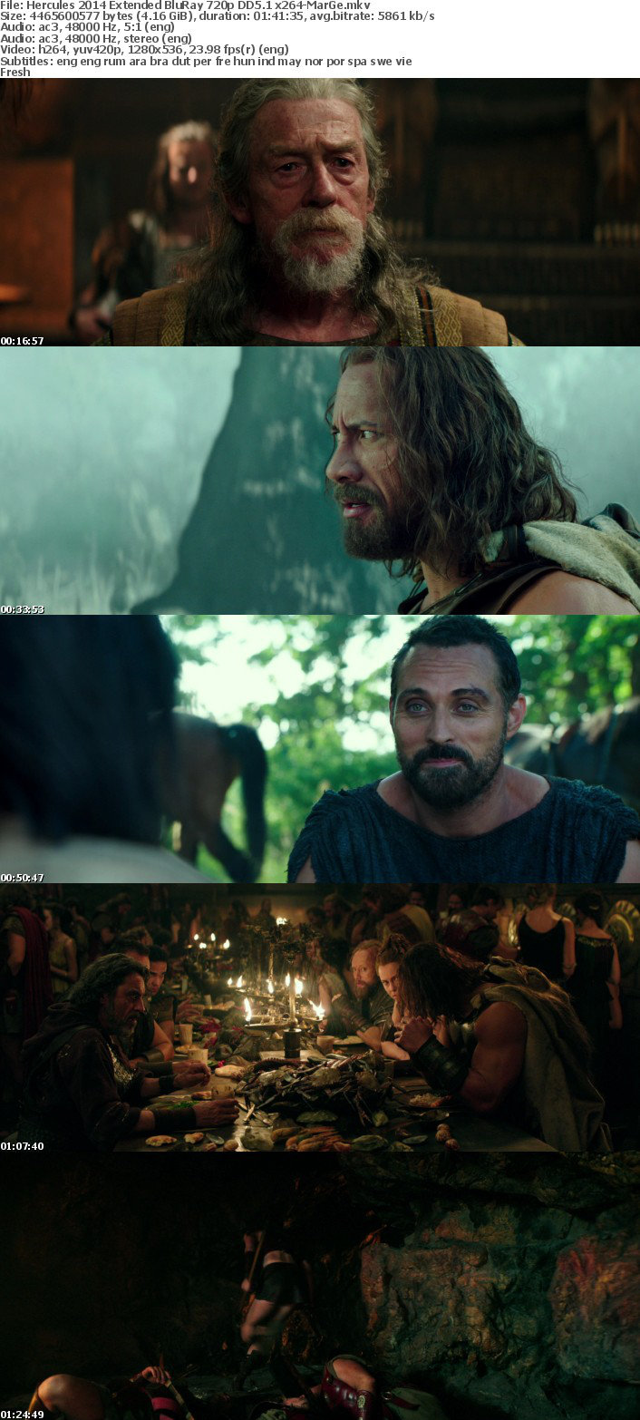 Hercules 2014 Extended BluRay 720p DD5 1 x264-MarGe