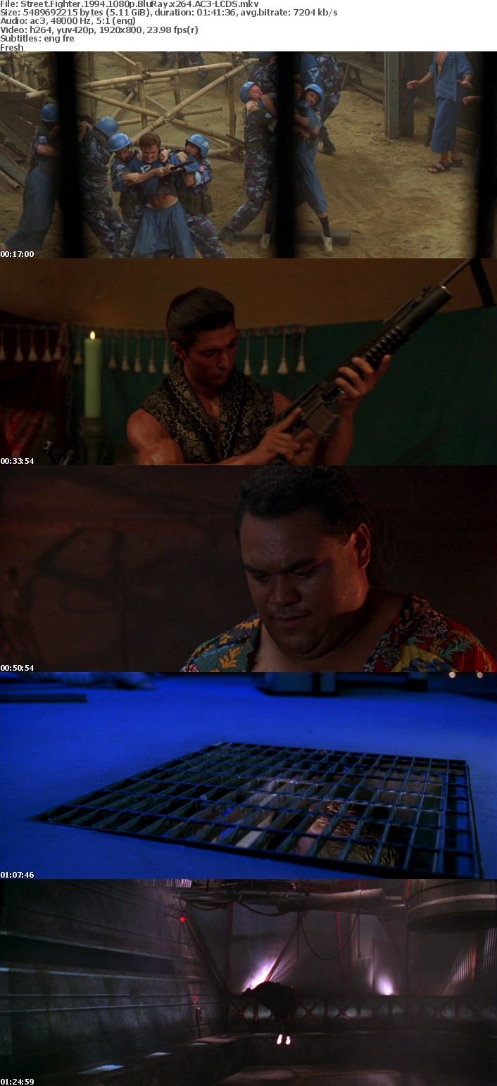 Street Fighter 1994 1080p BluRay x264 AC3-LCDS